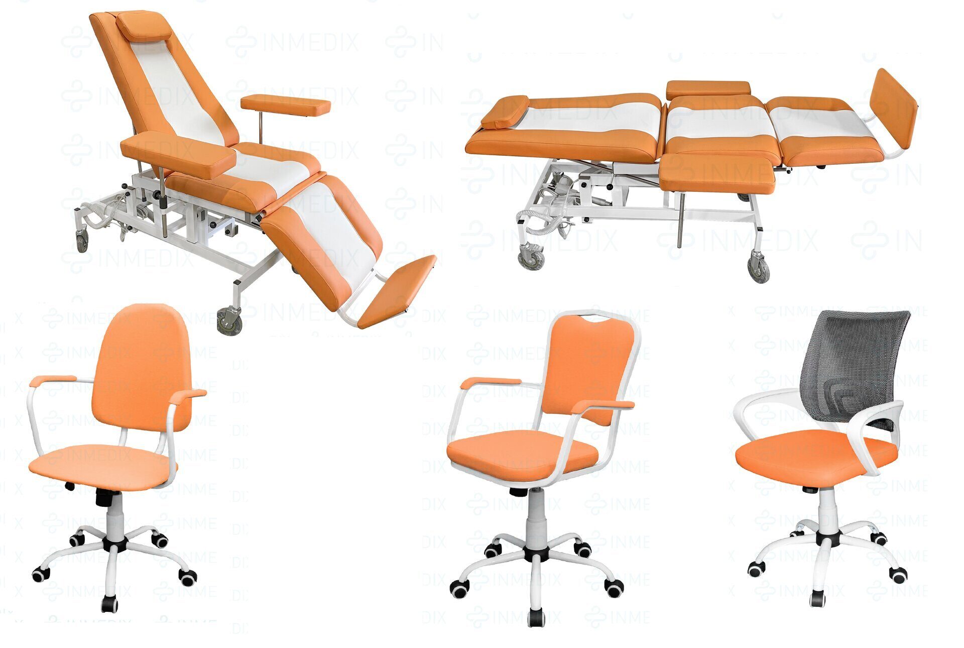 Купить  КР08 ( обивка экокожа) Кресло для персонала INMEDIX по лучшей цене с доставкой - интернет-магазин Прогрессивные решения