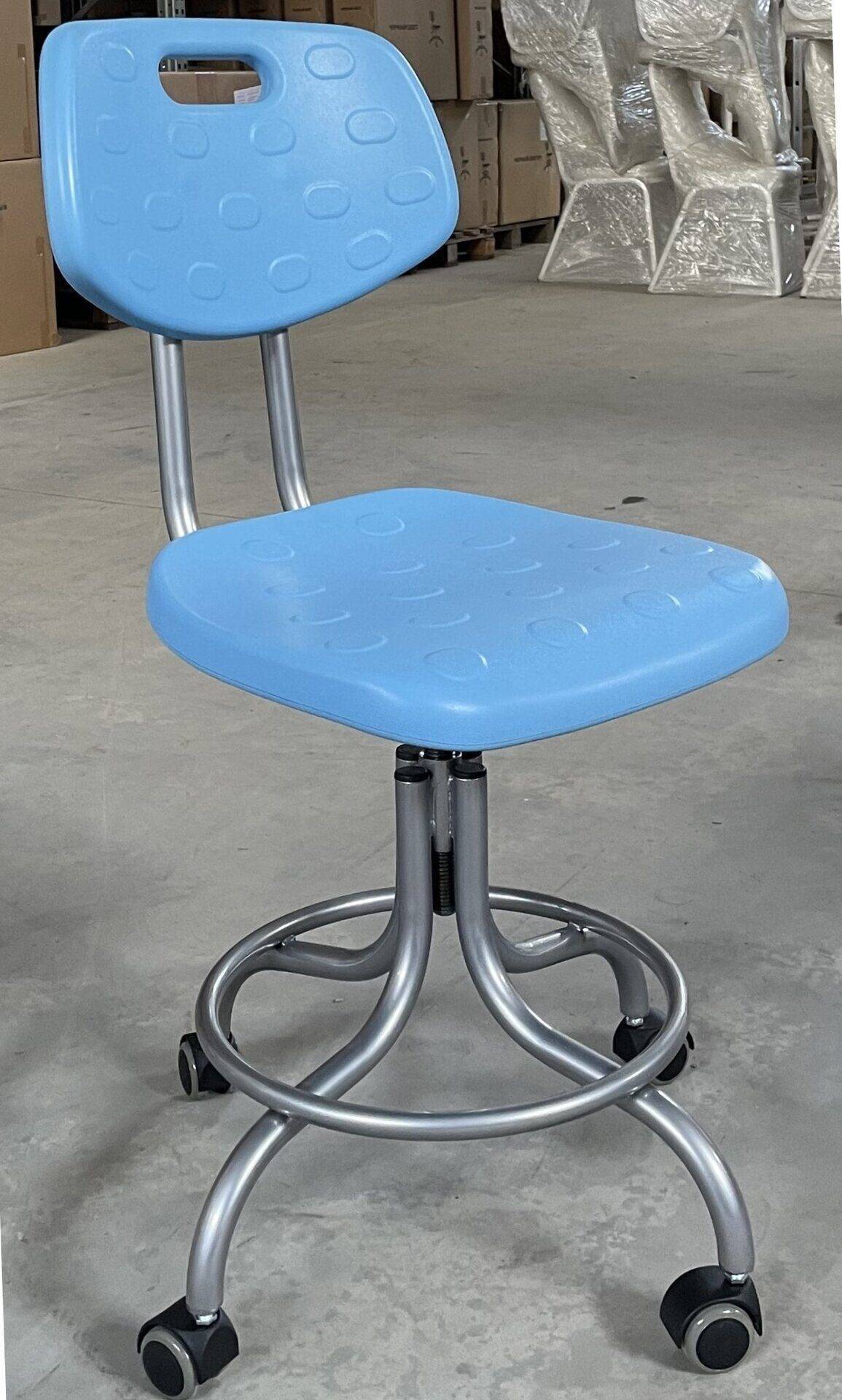 Купить  КР10-1(2) винтовая опора Стул подъемно-поворотный с пенополиуретановыми сиденьем и спинкой INMEDIX по лучшей цене с доставкой - интернет-магазин Прогрессивные решения