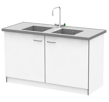 Купить Стол мойка ЛАБ-М МД 150.65.90 РР LAB по лучшей цене с доставкой - интернет-магазин Прогрессивные решения